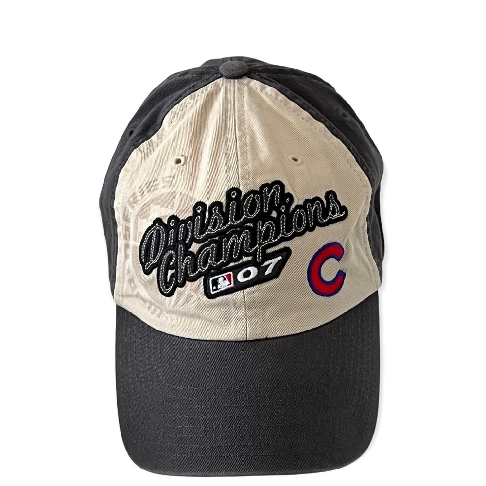 Chicago Cubs 2007 Division Series Championship hat baseball cap MLB Buck…
